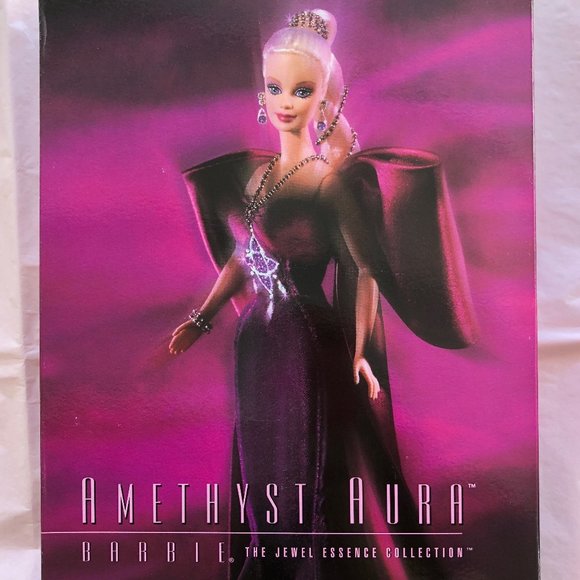 Bob Mackie Amethyst Aura Barbie - Picture 2 of 3
